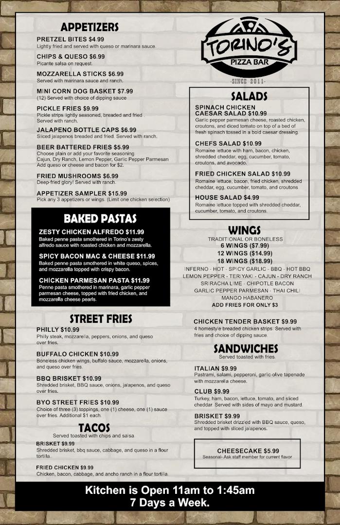 Torino's Pizza Bar