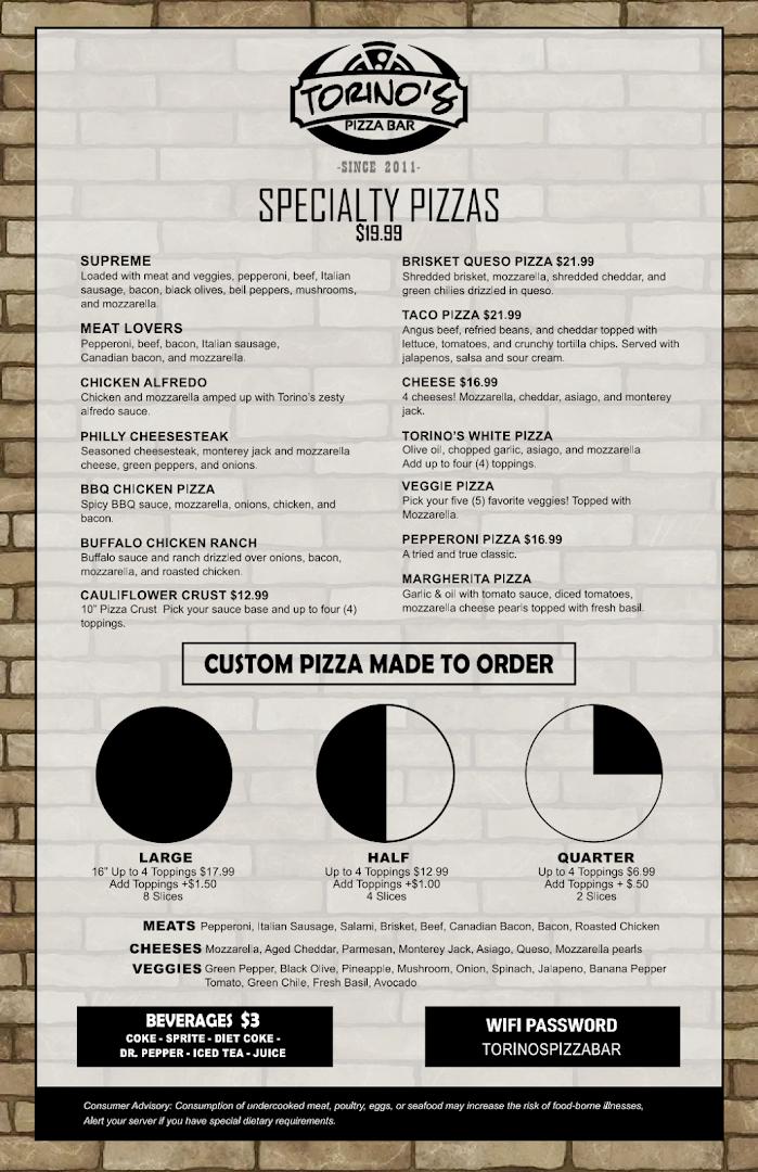 Torino's Pizza Bar